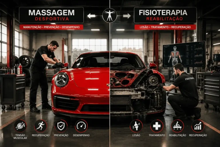 Massagem Desportiva ou Fisioterapia? A Resposta Honesta (Sem Vender Nada)