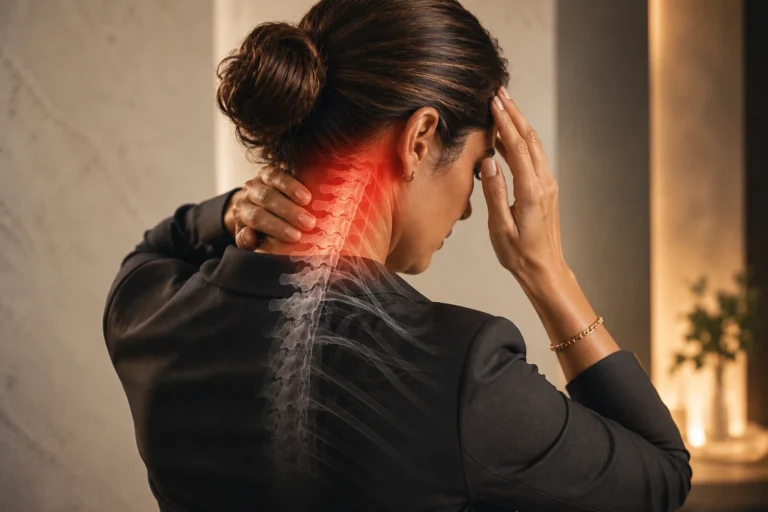 Dores de Cabeça de Tensão: Porque Vêm do Pescoço e Como a Massagem Ajuda