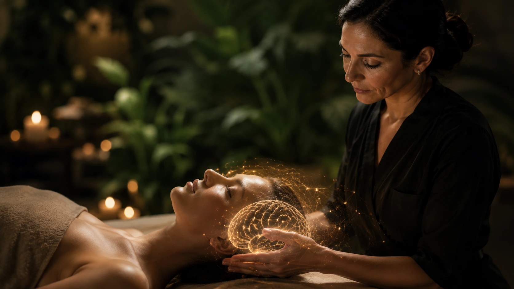massagem de relaxamento e saúde mental em Leiria — ansiedade, burnout e bem-estar emocional, Fisalis Estúdio