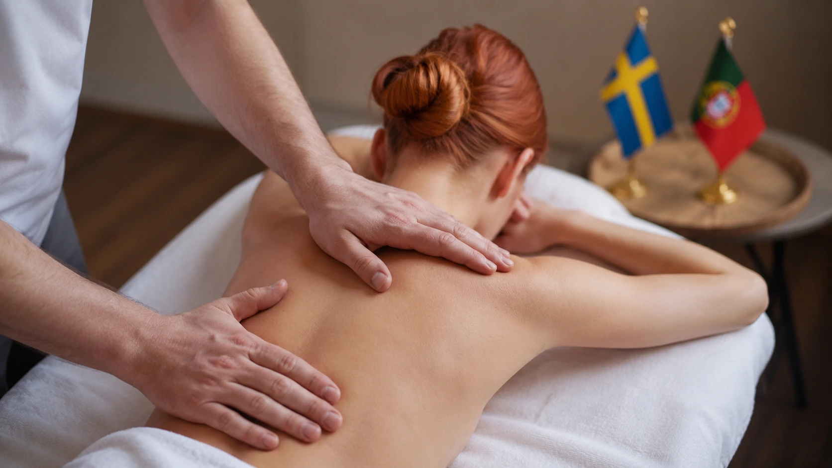 massagem sueca — técnica de relaxamento com effleurage e petrisagem, Fisalis Leiria