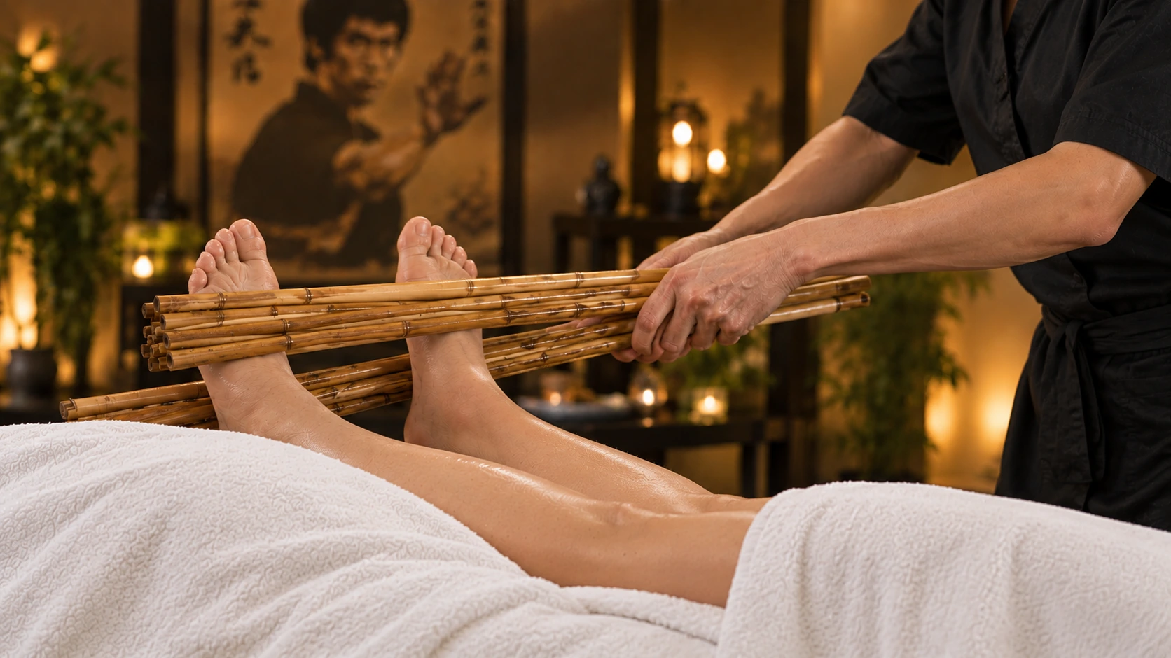 massagem com bambu — técnicas, tipos de varas e para quem é indicada, guia completo